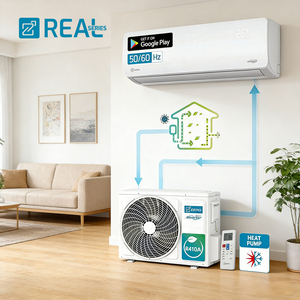 220V R410A 12000 18000 Btu High End Wall Mounted <b>Air</b> <b>Conditioner</b> Home <b>Mini</b> Split Heat Pump System Household Energy High Efficien - Product Image 1