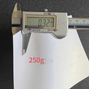 Cartoncino Perlato <span class=keywords><strong>A4</strong></span> 250gsm con Polvere di Perle Lucida, Colore Bianco Ghiaccio, Materiale per Fai-da-Te, 50 Pezzi per Confezione - Product Image 5