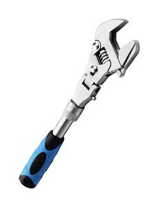 Nhiệm Vụ Nặng Nề 10Inch Ratcheting Có Thể Điều Chỉnh Cờ Lê 5-Trong 1 Gấp Cờ Lê Cho Ô Tô Công Nghiệp Sửa Chữa - Product Image 3