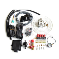 ACT Sistema de conversión de combustible dual Equipo de inyección secuencial CNG GNV Kits de conversión de 4 cilindros Combustible dual para Autogas