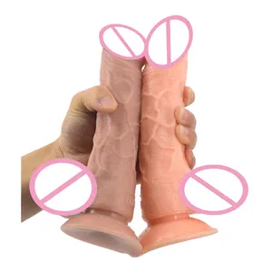 FAAK 19cm artificial penis sex toy for small penis for female