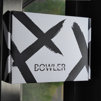Boîtes cosmétiques personnalisées haut de gamme, logo sur mesure, finition noire brillante, emballage en carton ondulé pour colis cadeaux
