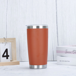 Custom 20oz Double Wall Vacuum Insulated Tumbler Stainless Steel <b>Coffee</b> Mug With Magnetic Lid Custom Logo Travel Cup - Product Image 2