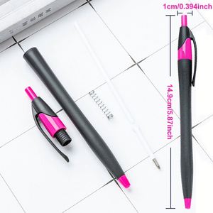 ปากกาลูกลื่นพลาสติกสีสันสดใส สำหรับของขวัญส่วนตัว พร้อมโลโก้ตามสั่ง - Product Image 3
