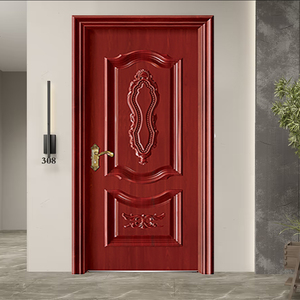 TECHTOP Taille Personnalisable <span class=keywords><strong>Porte</strong></span> Intérieure Classique Couleur Noyer WPC PVC Laminé Noyau HDF Kit <span class=keywords><strong>de</strong></span> <span class=keywords><strong>Porte</strong></span> Facile à Installer <span class=keywords><strong>pour</strong></span> la <span class=keywords><strong>Maison</strong></span> - Product Image 4