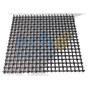 65Mn Quarry Wire Mesh Thép Lưới Vít Lưới Thép Sàng Lọc Các Bộ Phận