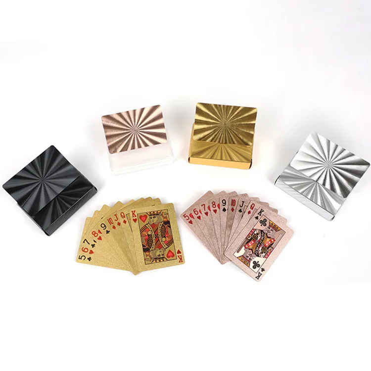 Cartes de poker de marque de l'usine de Wenzhou Fabricant de cartes à jouer en relief noir diable lisse