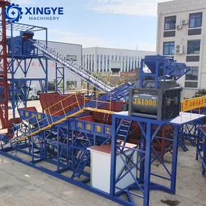 Nouvelle conception, système de pesage centralisé respectueux de l'environnement à 3 bacs, <span class=keywords><strong>centrale</strong></span> à béton de 60 m3/h - Product Image 4