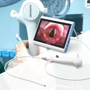 BESDATA अस्पताल सर्जिकल ईएनटी एंडोस्कोपी एकल उपयोग लचीला RhinoLaryngoscope Bronchoscope