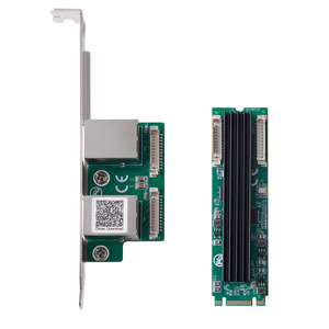 Tarjeta Ethernet Interna de 2 Puertos M.2 NGFF 2.5G con Cable RTL8125B para Expansión de LAN Dual (En Stock) Tarjeta de Red 2.5G - Product Image 6