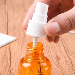 Flacon pulvérisateur en plastique orange 50 ml, format voyage portable, pour toner, cosmétique, hydratant, pompe distributrice avec bouchon - Product Image 4