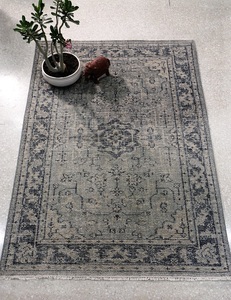 Alfombras Grandes Hechas a Mano en India, de Alta Calidad, con Nudos Tradicionales, de Pelo Medio Grueso, Ecológicas, Antibacterianas, para Interiores y Exteriores, 100% Hechas en India - Product Image 1
