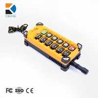 Télécommande de grue sans fil F23-A++ à vitesse unique, 8 canaux, en plastique, étanche, antichoc, portée de 100 m