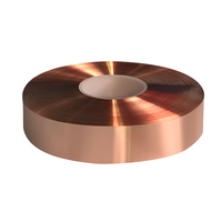 Bande de cuivre pur rouge T2 DDP DPD de 2 mm à 600 mm de largeur pour barre omnibus en cuivre de pack de batteries 18650 21700