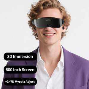 Gafas de <span class=keywords><strong>Realidad</strong></span> <span class=keywords><strong>Virtual</strong></span> Panorámicas 4K de Pantalla Grande de 800 Pulgadas para Juegos de <span class=keywords><strong>Realidad</strong></span> <span class=keywords><strong>Virtual</strong></span> para Teléfonos Inteligentes, Videojuegos para Consolas <span class=keywords><strong>PS4</strong></span> y Móviles - Product Image 1