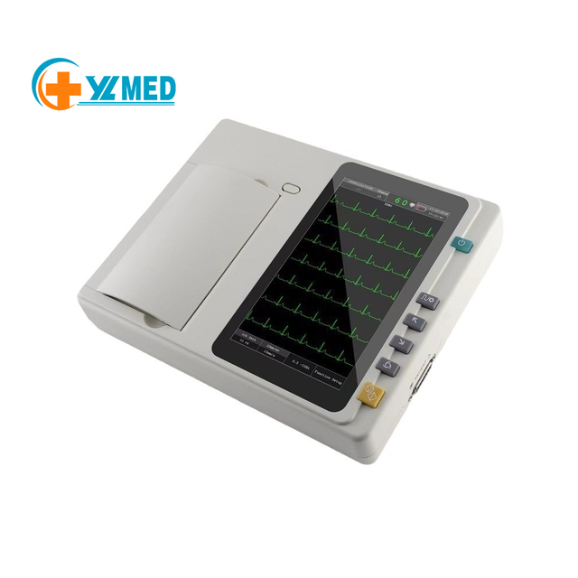 Advanced Precise Heart Health Monitoring Hospital Device Ultra-Portable Digital Electrocardiogram Automatic CE/ISO
