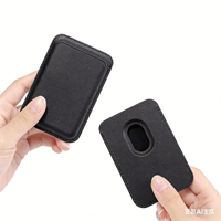 Portefeuille en cuir magnétique officiel avec emplacement pour carte et emballage d'origine pour iPhone 17 16 15 14 13 12 11 Pro Max