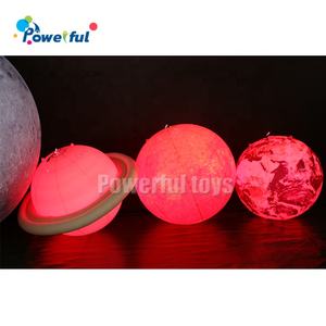 Bola de planeta inflable educativo Sistema Solar <span class=keywords><strong>Sol</strong></span> Tierra Júpiter Marte Saturno nueve globos de planeta accesorios de enseñanza - Product Image 2