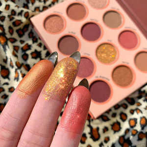 הסיטונאי עין יפה לוח צבעים איפור טרופי סיני טבעוני עמיד למים צלליות צבעים צלליות - Product Image 4