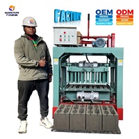 Machine à Parpaings 4-35B Creux Intelligent Standard, Fabricant de Machines de Fabrication de Briques de Pavé en Béton