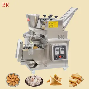Máquina empanada grande personalizada de fábrica, máquina comercial para hacer empanadas, equipo de rollo de primavera Samosa