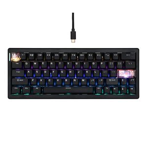 Teclado Gaming Compacto <span class=keywords><strong>CIDOO</strong></span> C60 HE con Efecto Hall, 60%, Interruptores Silenciosos Sin Contacto, Junta Poron, Hot-Swap, Controlador Web para PC - Product Image 1
