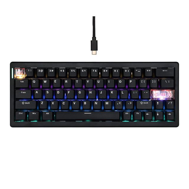 CIDOO C60 HE Hall Effect 60% Compact Gaming Keyboard Silent Contactless Switch Poron Gasket Hot-Swap Web Driver PC