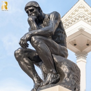 <span class=keywords><strong>Estatua</strong></span> <span class=keywords><strong>de</strong></span> escultura <span class=keywords><strong>de</strong></span> bronce <span class=keywords><strong>de</strong></span> <span class=keywords><strong>Rodin</strong></span> Thinker famosa clásica personalizada <span class=keywords><strong>de</strong></span> 3 metros - Product Image 4