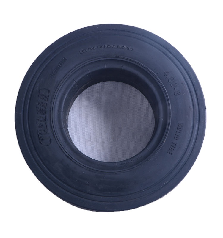 Cheap Price High Performance 14*5*10 Tyre with Multiple Pattern Press on Solid Tires