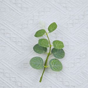 Plante artificielle en feuilles de banane de 15 cm en plastique, idéale pour la décoration de mariage, les accessoires extérieurs et la décoration intérieure - Product Image 2