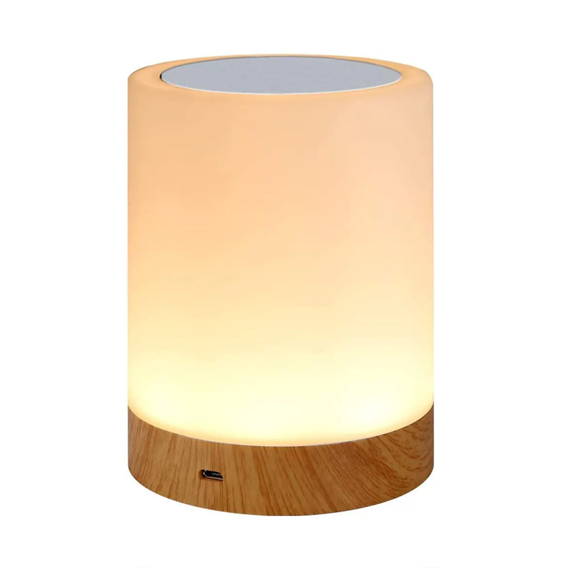 مصباح طاولة LED يعمل باللمس, مصباح طاولة LED يعمل باللمس مصباح ليلي USB قابل لإعادة الشحن ، متعدد الألوان ، محمول لغرفة النوم وغرفة المعيشة والتخييم والأطفال