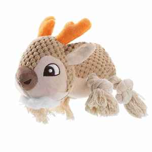 Vendita calda pet <span class=keywords><strong>toy</strong></span> <span class=keywords><strong>dog</strong></span> peluche carino morso resistente squeak giocattoli alci carino - Product Image 3