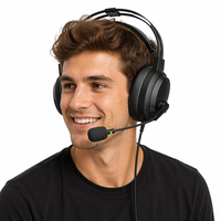 Casque Éducatif Personnalisable à Prix d'Usine, Casque Scolaire Filaire USB avec Microphone Anti-Bruit pour Laboratoire Linguistique