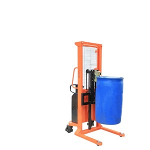 Apilador Eléctrico de Tambores de 200L, Manipulador de Tambores de Plástico Tipo Pico de Águila, Elevador Recargable para Uso Industrial - Product Image 1
