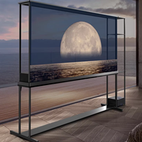 Écran d'affichage numérique ultra-fin de 77 pouces, transparent, OLED, pour salles de conférence intelligentes