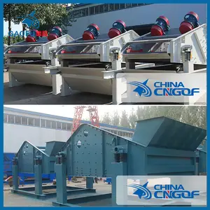 Gaofu Zircon Sand Dewatering Vibrating Sieve Large Capacity Dehydration Screening Equipment