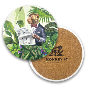 Custom Blank Sublimation Sandstone Coasters Square Round Coaster Cork Ceramic Coasters Set with Cork Back