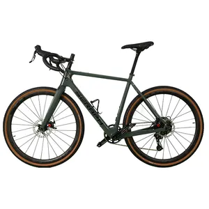 Vélo de route 5d en acier et alliage d'aluminium pour adultes, vélo de route, freins à disque, 11 vitesses, accessoire de sport - Product Image 1