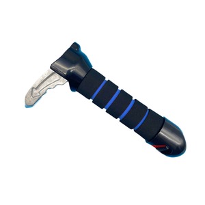 Cutter de ceinture de sécurité multifonctionnel portable noir/rouge pour voiture, avec fonction brise-vitre et poignée d'assistance pour portière, idéal pour personnes âgées - Product Image 6