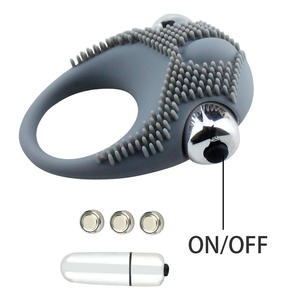 2025 Neue kraft betriebene männliche Verschleiß stimulation produkte Sperr vibrations ring für Spermien Weiblicher Silikonverzögerungs-Spermien verriegelung sring - Product Image 4