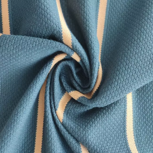 उच्च गुणवत्ता वाले कई रंग यार्न रंगे हुए जैक्वार्ड पोलो कपड़े आरामदायक सांस लेने योग्य कपड़ा कच्चे माल - Product Image 5