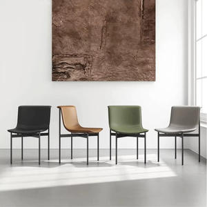 Silla de Comedor Moderna, Simple, Minimalista, Estilo Italiano, Silla de Oficina de Alta Gama, Estilo Nórdico, para Negociaciones - Product Image 2