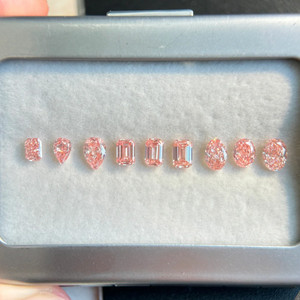 Giấy chứng nhận IGI 1CT 2ct ưa thích màu hồng sống động phòng thí nghiệm phát triển kim cương rạng rỡ đệm hình bầu dục Lê cắt màu ưa thích phòng thí nghiệm hpht cvd kim cương - Product Image 4