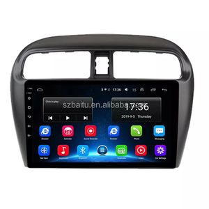 9 pouces voiture lecteur DVD Auto Radio stéréo GPS navigateur Android pour Mitsubishi Mirage Android - Product Image 1