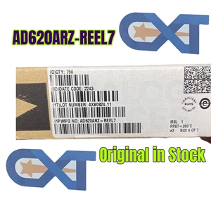 เครื่องขยายสัญญาณแบบอินสตรูเมนเทชัน AD620ARZ-REEL7 ของแท้ ราคาประหยัด ใช้พลังงานต่ำ พร้อมจำหน่ายในสต็อก - Product Image 2