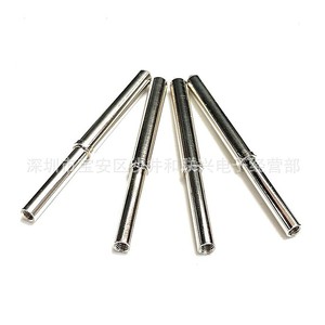 Goupilles de centrage GP-2T, longueur 58 mm, tête cylindrique filetée M3, finition brillante, usage général - Product Image 4