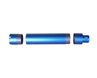 Broca de diamante industrial Hangfeng con núcleo soldado a láser de acero de tungsteno para perforación profunda, superficie de desgaste personalizada, herramienta de larga duración para trabajos pesados.
