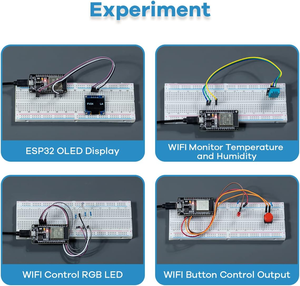 Smart <strong>Electronics</strong> <strong>Basic</strong> Starter Kit <strong>for</strong> ESP32 ESP-32S WiFi I OT Development Board with Tutorial Compatible - Product Image 4