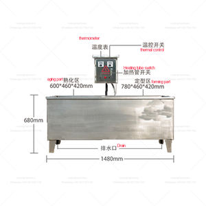 เครื่องทำลูกชิ้นปลาเนื้อหมู,เครื่องลวกและทำอาหารสำหรับทำ<span class=keywords><strong>ลูกชิ้น</strong></span> - Product Image 2