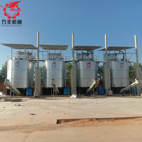 Réservoir de Fermentation Aérobie Automatique pour Fumier de Vache, Machine à Engrais Organique, Équipement de Compostage Grande Capacité